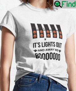 F1 2023 Halloween Pumpkin Traffic Light Collections Shirt