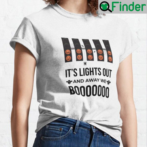 F1 2023 Halloween Pumpkin Traffic Light Collections Shirt