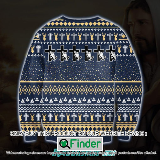 Follow Me Jesus Christmas Ugly Sweater Sweatshirt – LIMITED EDITION