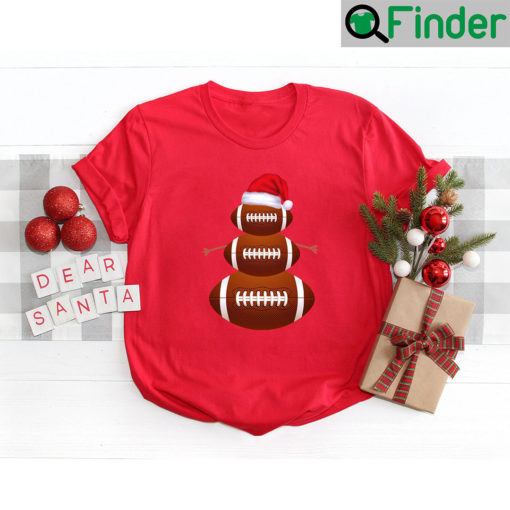 Football Santa Christmas Unisex Shirt