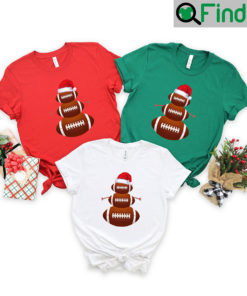 Football Santa Christmas Unisex Shirts