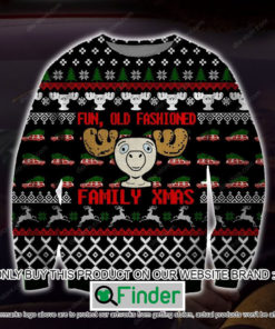 Fun Old Fashioned Family Xmas Christmas Ugly Sweater – LIMITED EDITION