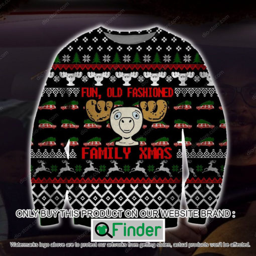 Fun Old Fashioned Family Xmas Christmas Ugly Sweater – LIMITED EDITION