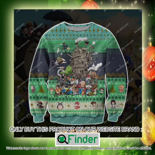 Ghibli Studio Characters Anime Christmas Ugly Sweater Sweatshirt – LIMITED EDITION