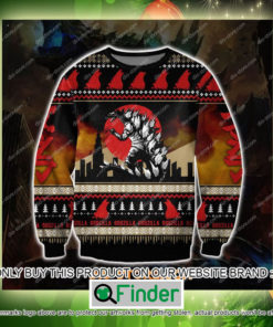 Godzilla Christmas Ugly Sweater Sweatshirt – LIMITED EDITION