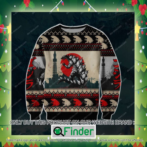 Godzilla Knitted Wool Sweater Sweatshirt – LIMITED EDITION