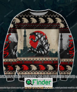 Godzilla Knitted Wool Sweater – LIMITED EDITION