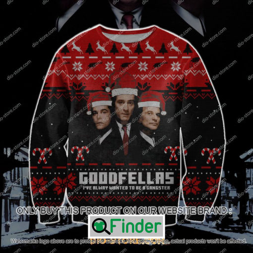 Goodfellas IVe Alway Wanted To Be A Gangster Knitted Wool Sweater – LIMITED EDITION