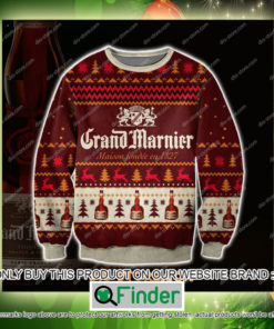 Grand Marnier Wine Maison Fondee en 1827 Christmas Ugly Sweater Sweatshirt – LIMITED EDITION