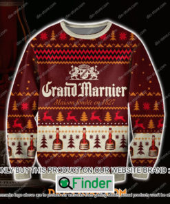 Grand Marnier Wine Maison Fondee en 1827 Christmas Ugly Sweater – LIMITED EDITION