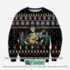 Grateful Dead Rose Skeleton Black Knitted Wool Sweater – LIMITED EDITION