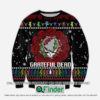 Grateful Dead Rose Skull Knitted Wool Sweater – LIMITED EDITION