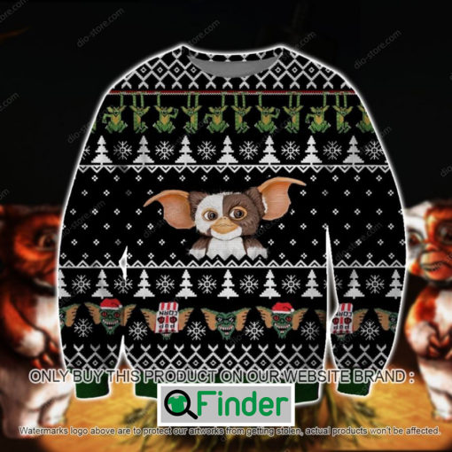 Gremlins Black Knitted Wool Sweater – LIMITED EDITION