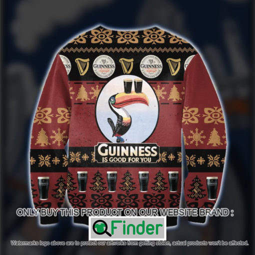 Guinness Is Good For You Beer 1759 Knitted Wool Sweater Sweatshirt – LIMITED EDITION