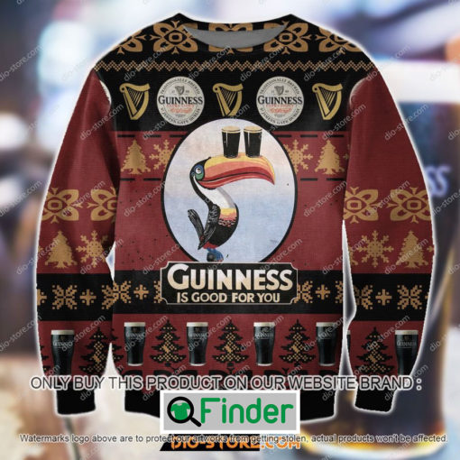 Guinness Is Good For You Beer 1759 Knitted Wool Sweater – LIMITED EDITION