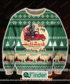 Hallmark Christmas Movies Green Knitted Wool Sweater – LIMITED EDITION