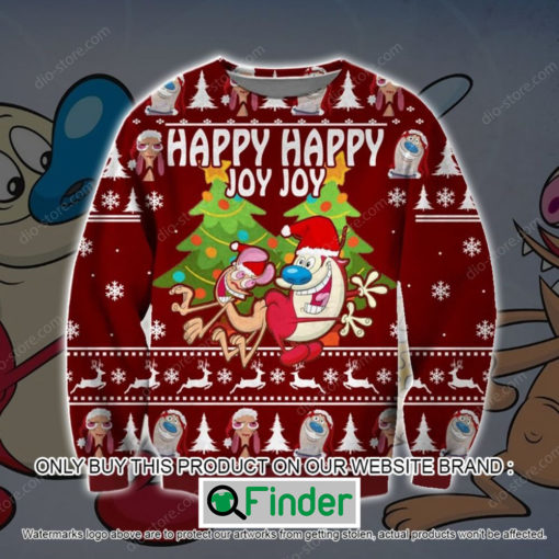 Happy Happy Joy Joy Christmas Ugly Sweater – LIMITED EDITION