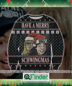 Have A Merry Schwingmas Knitted Wool Sweater Sweatshirt – LIMITED EDITION