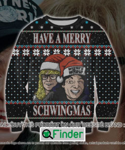 Have A Merry Schwingmas Knitted Wool Sweater – LIMITED EDITION