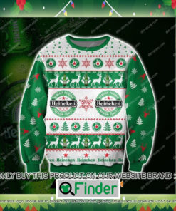 Heineken Beer Knitted Wool Sweater Sweatshirt – LIMITED EDITION