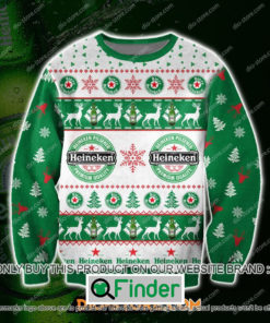 Heineken Beer Knitted Wool Sweater – LIMITED EDITION