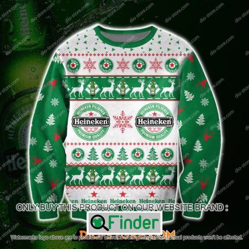 Heineken Beer Knitted Wool Sweater – LIMITED EDITION