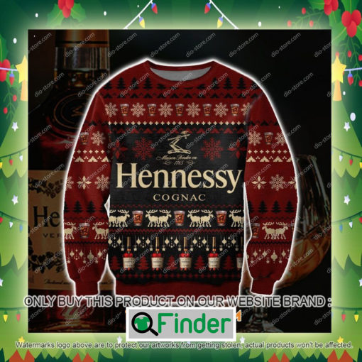 Hennessy Cognac Knitted Wool Sweater Sweatshirt – LIMITED EDITION