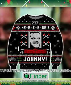 HereS Johnny Knitted Wool Sweater Sweatshirt – LIMITED EDITION