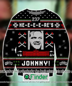 HereS Johnny Knitted Wool Sweater – LIMITED EDITION