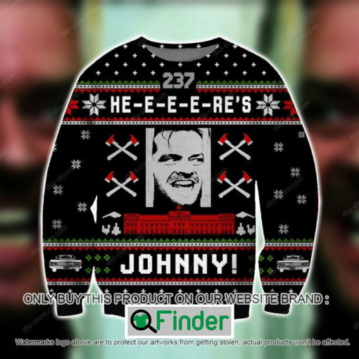 HereS Johnny Knitted Wool Sweater – LIMITED EDITION