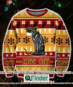 Hiss Off Cat Christmas Ugly Sweater – LIMITED EDITION