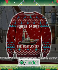 Hooper Drives The Boat Chief Knitted Wool Sweater Sweatshirt – LIMITED EDITION