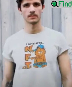 I Hate Nfts No Fucking Ziti Garfield T Shirt