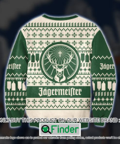 Jagermeister Green Cream Christmas Ugly Sweater Sweatshirt – LIMITED EDITION