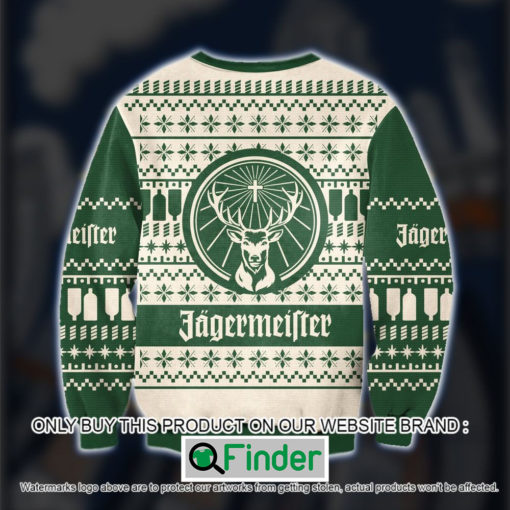 Jagermeister Green Cream Christmas Ugly Sweater Sweatshirt – LIMITED EDITION