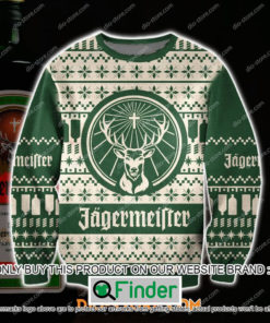 Jagermeister Green Cream Christmas Ugly Sweater – LIMITED EDITION