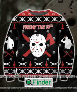 Jason Voorhees Friday The 13Th Knitted Wool Sweater – LIMITED EDITION