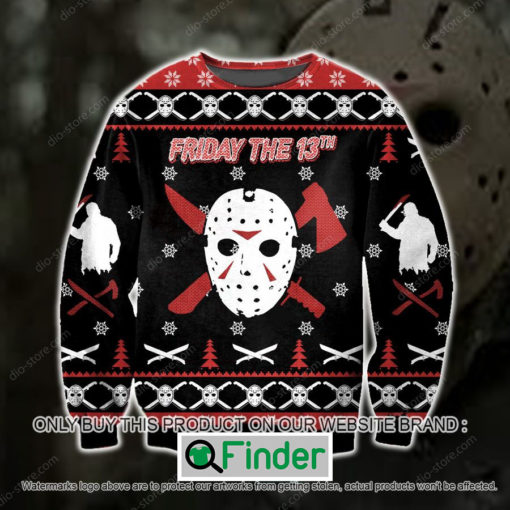 Jason Voorhees Friday The 13Th Knitted Wool Sweater – LIMITED EDITION