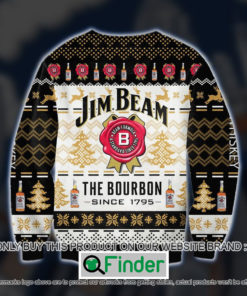 Jim Beam The Bourbon Since 1795 Knitted Wool Sweater Sweatshirt – LIMITED EDITION