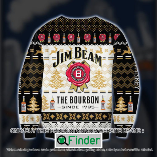 Jim Beam The Bourbon Since 1795 Knitted Wool Sweater Sweatshirt – LIMITED EDITION