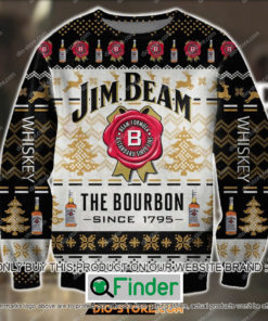 Jim Beam The Bourbon Since 1795 Knitted Wool Sweater – LIMITED EDITION