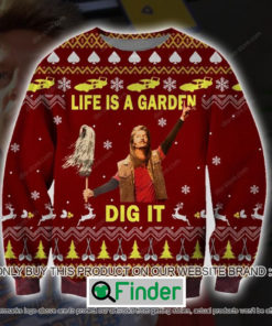 Joe Dirt Life Is A Garden Dig It Knitted Wool Sweater – LIMITED EDITION