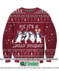 Jolly Holiday Oh Its A Penguins Christmas Ugly Sweater – LIMITED EDITION