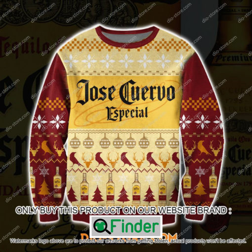 Jose Cuervo Especial Tequila Christmas Ugly Sweater – LIMITED EDITION