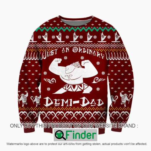 Just An Ordinary Demi Dad Knitted Wool Sweater Sweatshirt – LIMITED EDITION