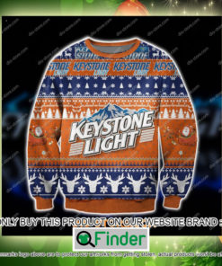 Keystone Light Beer Christmas Ugly Sweater Sweatshirt – LIMITED EDITION