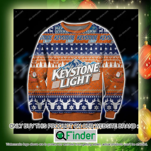 Keystone Light Beer Christmas Ugly Sweater Sweatshirt – LIMITED EDITION