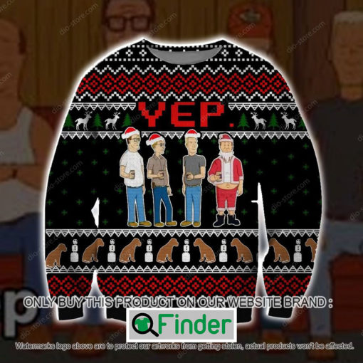 King Of The Hill Yep Knitted Wool Sweater – LIMITED EDITION