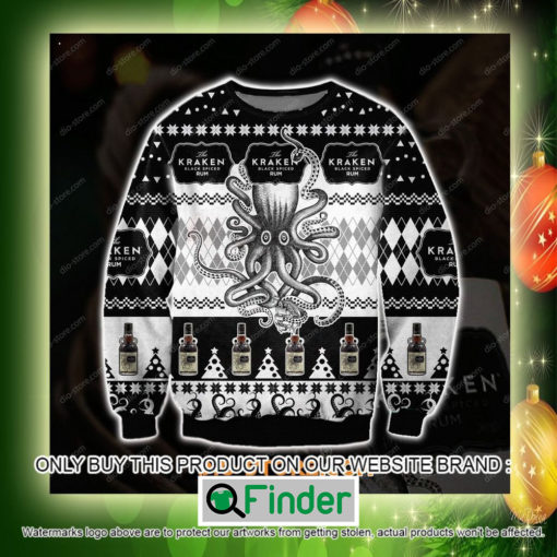 Kraken Black Spiced Rum Christmas Ugly Sweater Sweatshirt – LIMITED EDITION