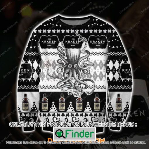 Kraken Black Spiced Rum Christmas Ugly Sweater – LIMITED EDITION